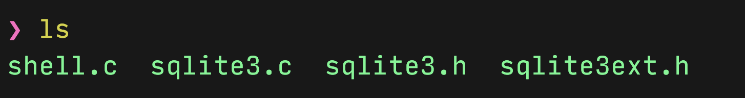 sqlite